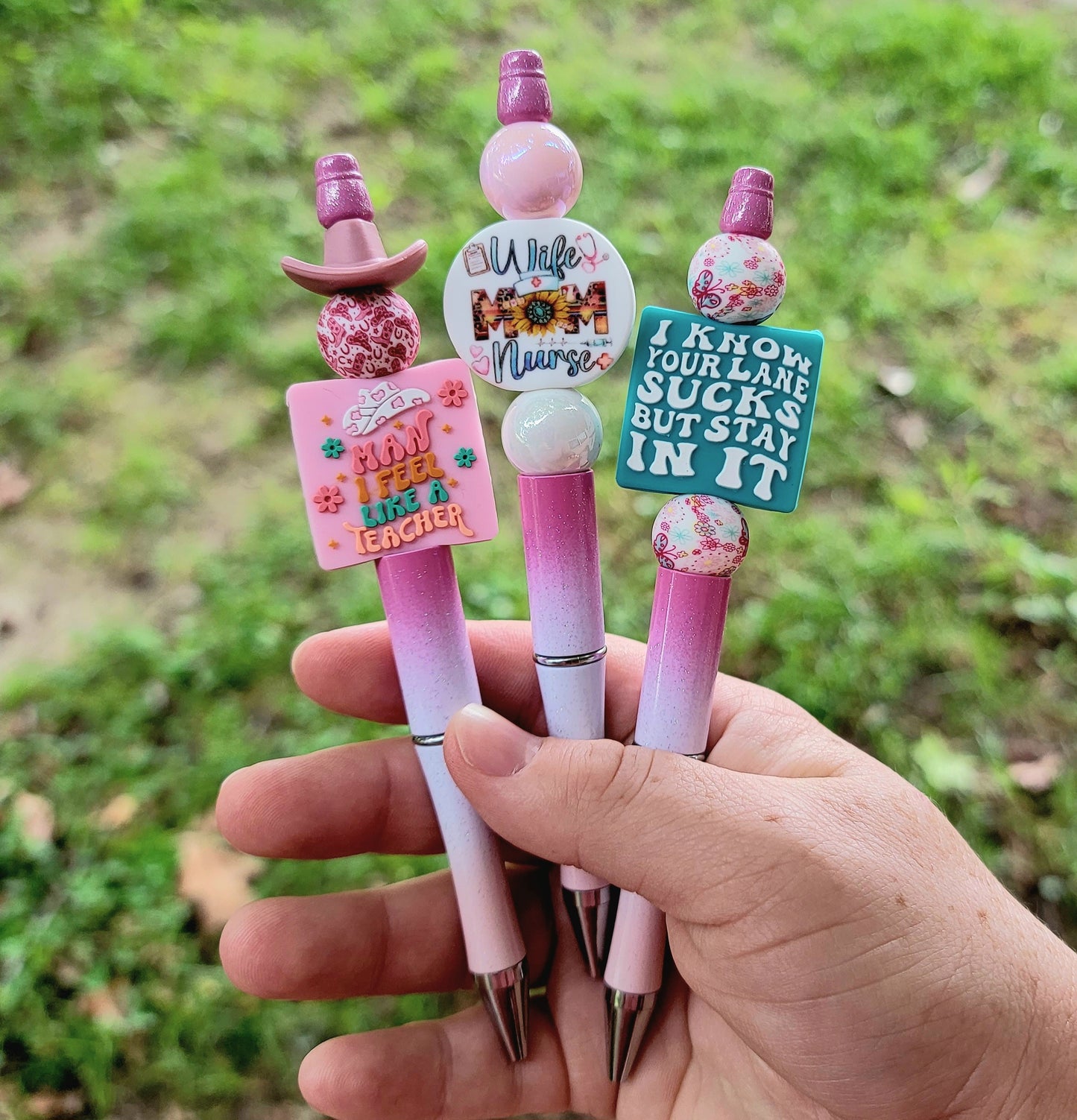 Cutest beaded pens