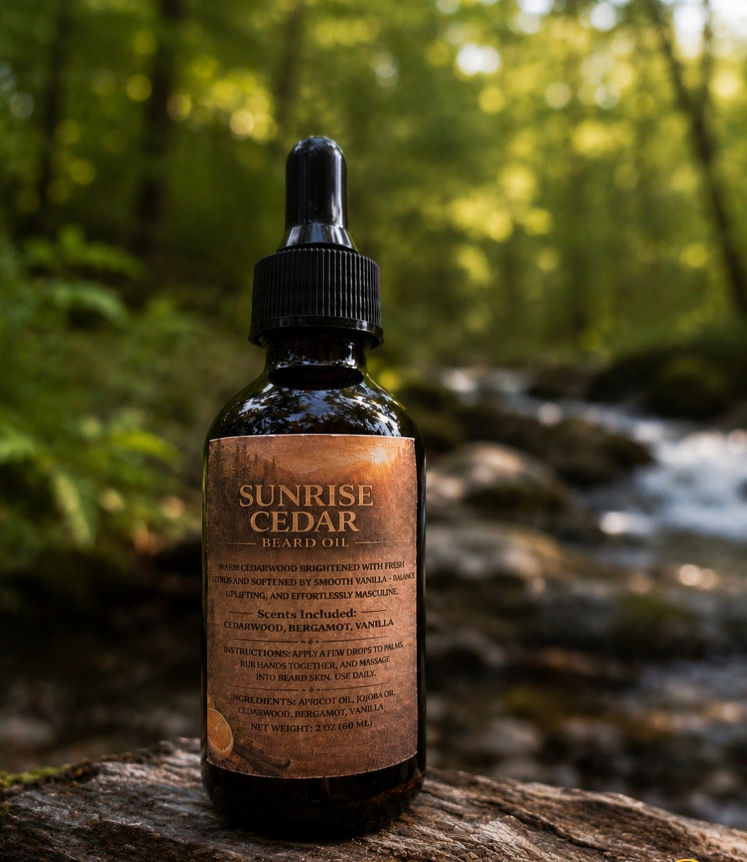 "Sunrise Cedar" Beard oil