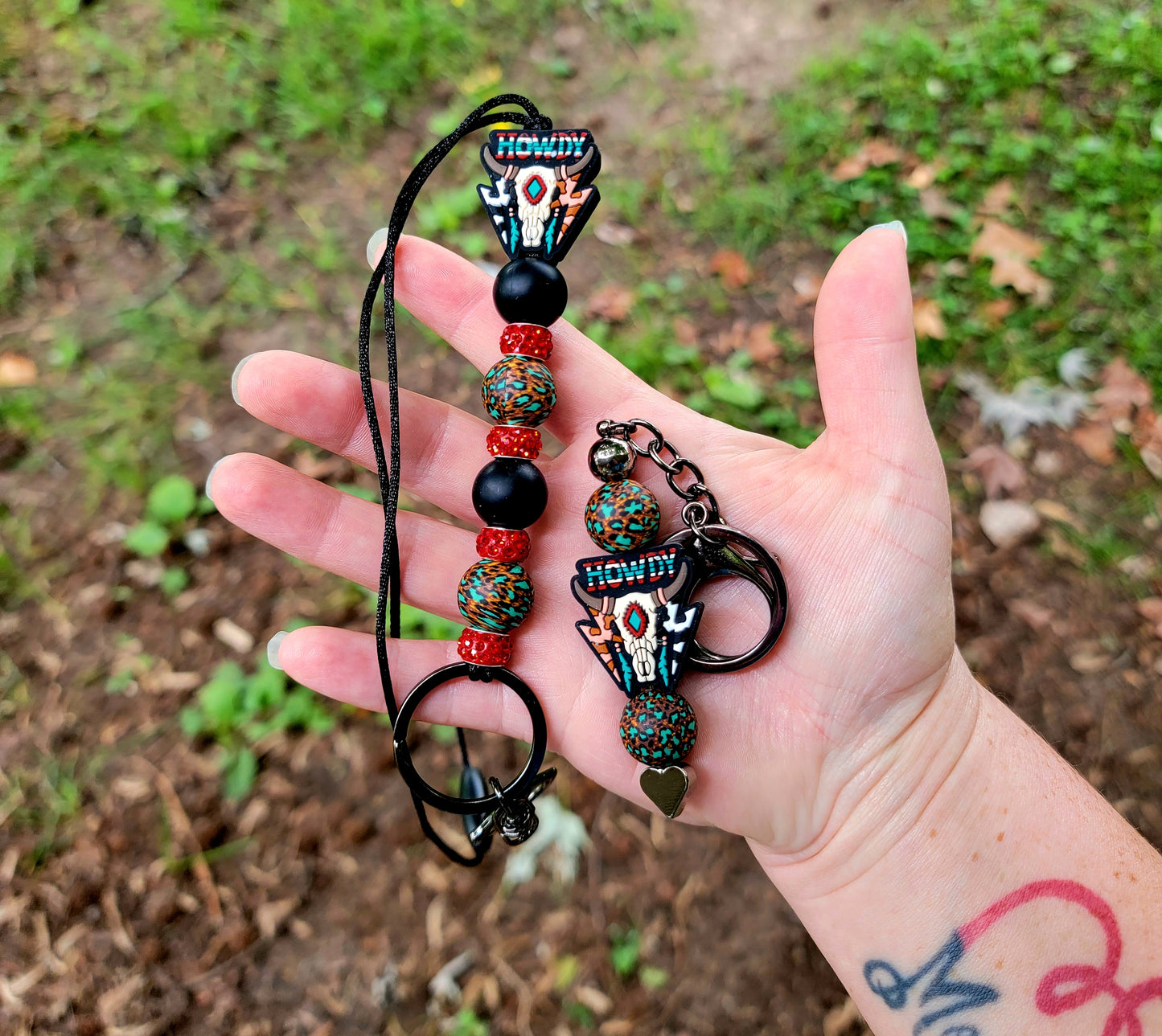 Howdy 5.8 lanyard or keychain