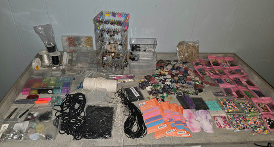 Huge Jewlery making and more starter kit bundle (one available)