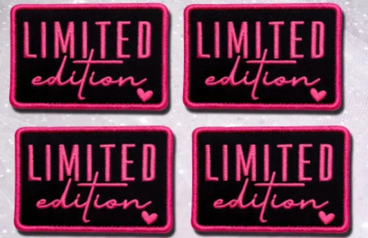 "Limited Edition" Hat patch