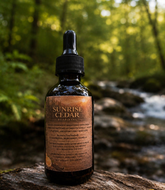 "Sunrise Cedar" Beard oil
