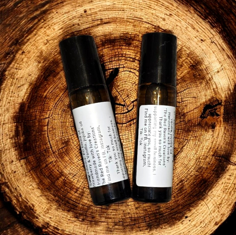 Roll on essential oil perfume