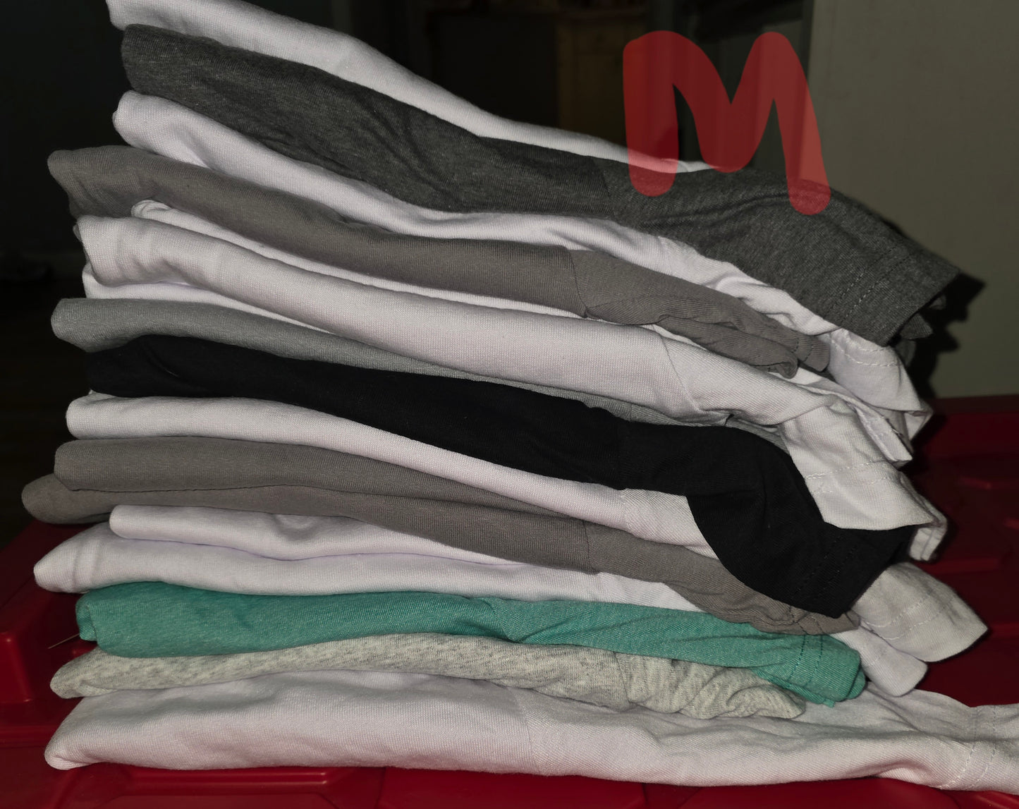(15) Medium sized blank T-shirts bundle